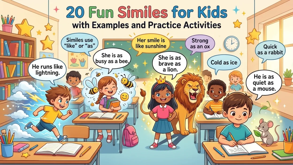 similes for kids