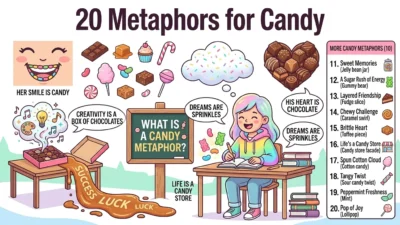 metaphors for candy