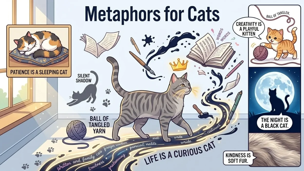 metaphors for cats