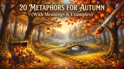 metaphors for autumn