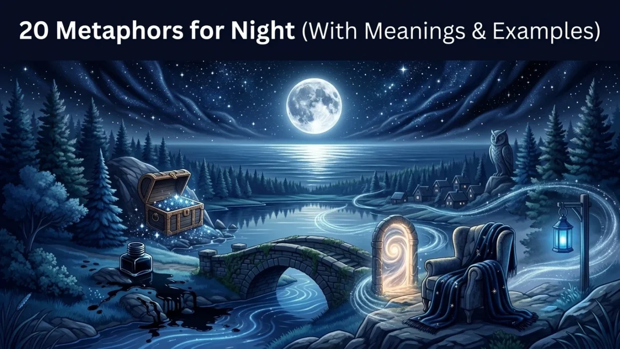metaphors for night