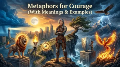 metaphors for courage