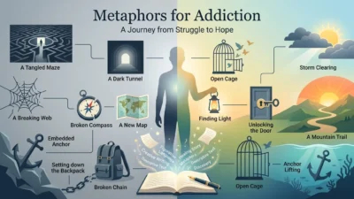 metaphors for addiction