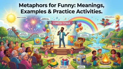 metaphors for funny