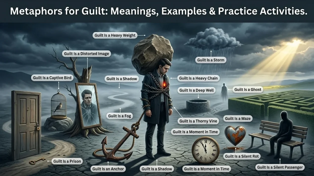 metaphors for guilt