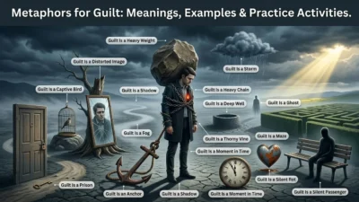 metaphors for guilt
