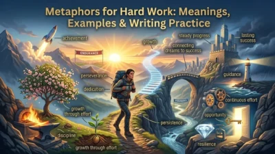 metaphors for hard work