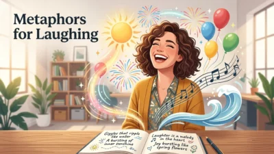 metaphors for laughing